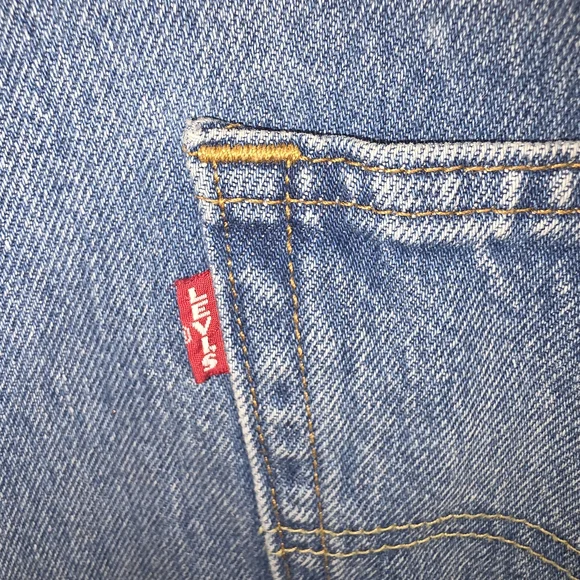 Levi's Women's Vintage Blue Denim Overalls - Picture 11 of 12